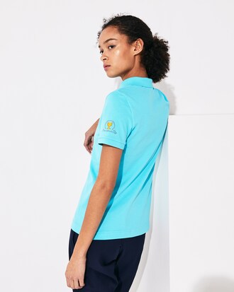 Damen Presidents Cup Golf-Poloshirt aus Stretch-Piqu&eacute;