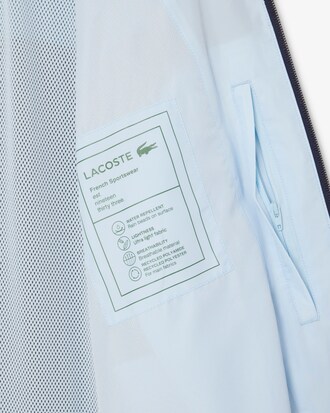 Wasserabweisende Trainingsjacke mit Colorblock-Design