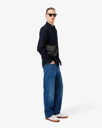 Klassische Herren-Kuriertasche