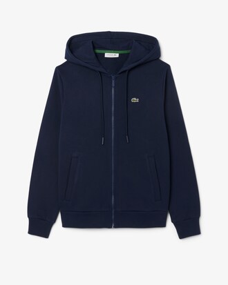 Fleece-Hoodie mit Reißverschluss