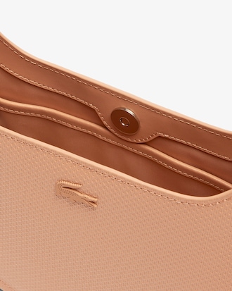 Halbmondf&ouml;rmige Tasche Chantaco aus Leder