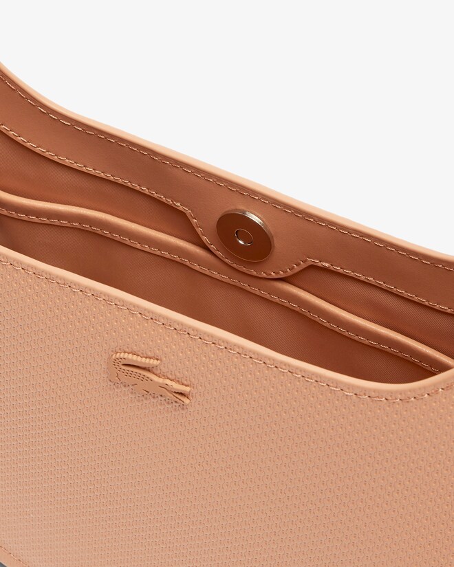 Halbmondförmige Tasche Chantaco aus Leder