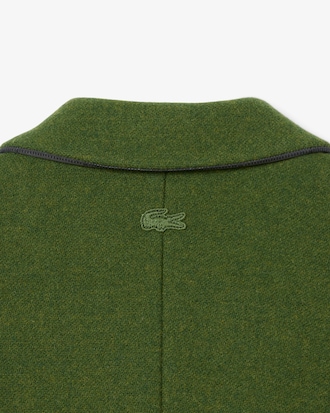 Zweireihiger Blazer Runway aus Slub-Wolle