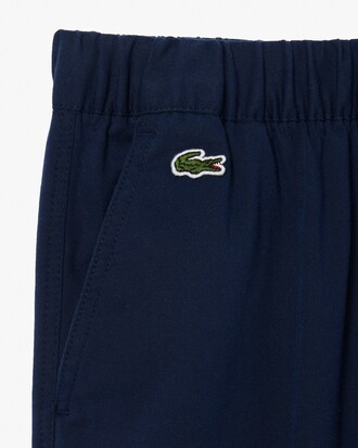 Leichte Cargo-Hose aus Baumwollgabardine