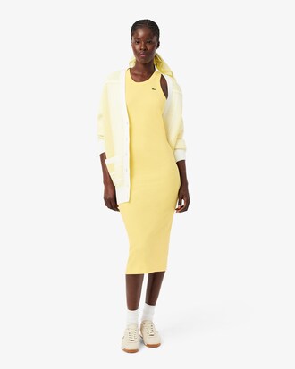 &Auml;rmelloses Kleid aus Baumwolle