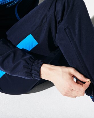 Herren LACOSTE SPORT Tennis-Trainingsanzug mit Kontrast-Details