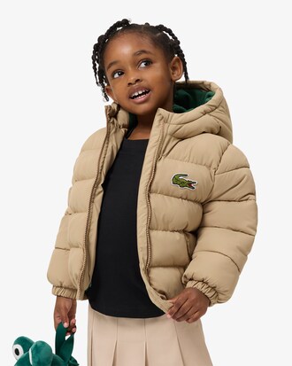 Unisex-Puffer-Jacke mit Kapuze