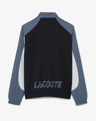 Sportlicher Trainingsanzug mit Colorblock-Design und Print
