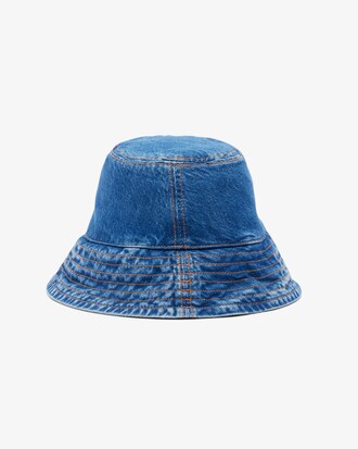 Bob-Hut aus Baumwoll-Twill