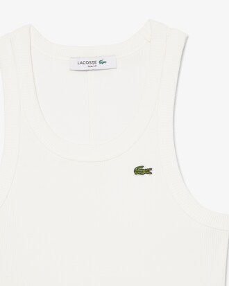 Slim Fit-Tanktop aus Baumwolle