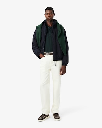 Classic Fit-Polohemd mit Monogramm aus Jacquard