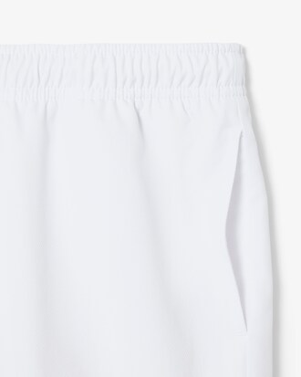 Sportshorts aus Diamant-Taft