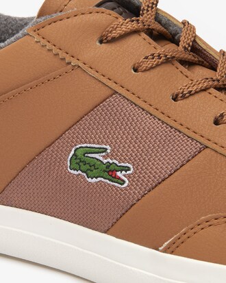 Herren-Sneakers COURT-MASTER aus Leder und Synthetik