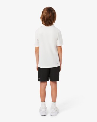 Sportshorts aus Diamant-Taft