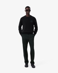 Regular Fit-Hose aus tailliertem Wollgemisch