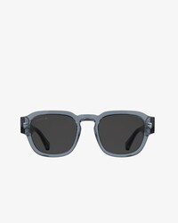 Ikonische, runde Acetat-Sonnenbrille