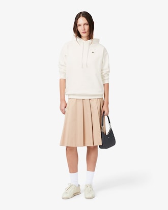 &Uuml;bergro&szlig;er Hoodie aus Fleece