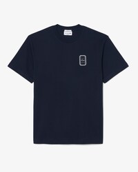 T-Shirt aus Baumwolljersey mit Tennis-Print