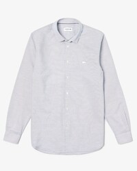 Regular Fit Herren-Hemd aus Baumwoll-Popeline mit Streifen
