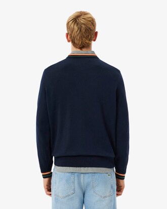 Gestreifter Pullover aus Baumwollstrick