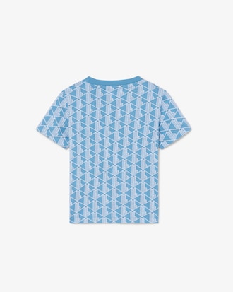 T-Shirt aus Baumwolle mit Monogramm