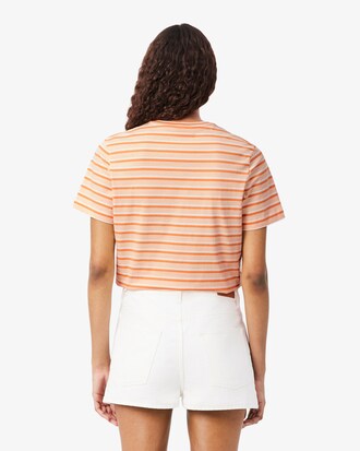 T-Shirt aus Jersey mit Streifen