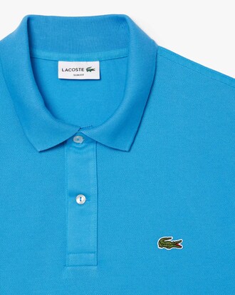 Slim Fit-Polohemd L.12.12 aus Piqué