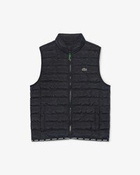 Gesteppte Unisex-Weste aus Taft