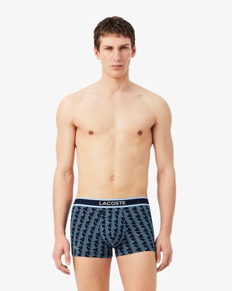 3er-Pack Trunks mit Monogramm