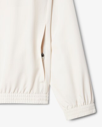 Wasserabweisende Tennisjacke mit Kapuze