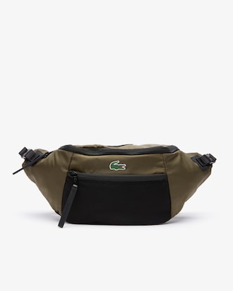 Herren LIVE Colourblock Bauchtasche aus Nylon und Mesh 