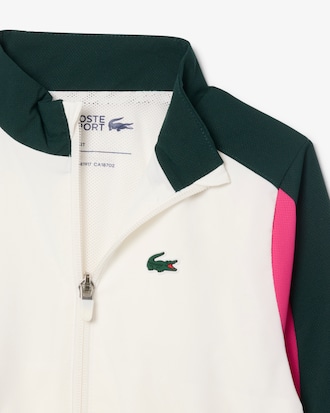 Sport-Trainingsanzug mit Colorblock-Design