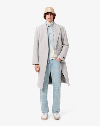 Pullover aus Baumwolle mit Krokodil und Landschaftsmotiv