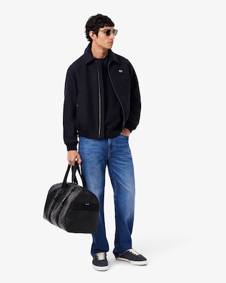 Ärmelloser Pullover aus Baumwollstrick