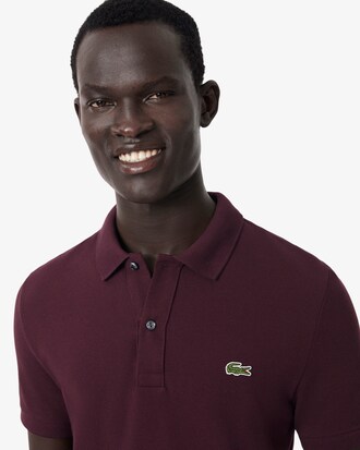 Slim Fit-Polohemd L.12.12 aus Piqu&eacute;