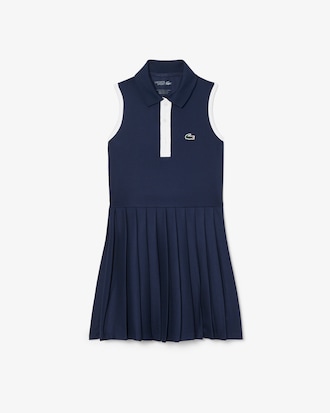 &Auml;rmelloses Kleid aus Petit Piqu&eacute;
