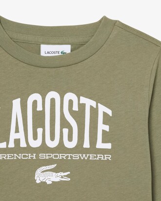 T-Shirt mit langen &Auml;rmeln und Print