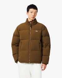 Wasserabweisende Daunenjacke mit Kapuze
