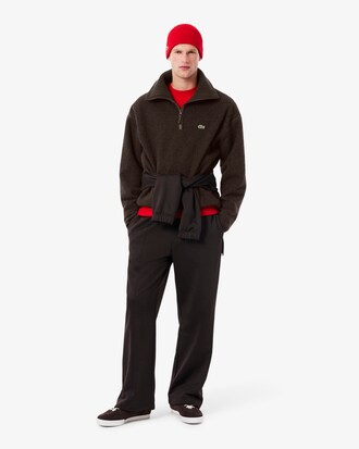 Sweatshirt aus Polar-Fleece mit hohem Kragen und Rei&szlig;verschluss