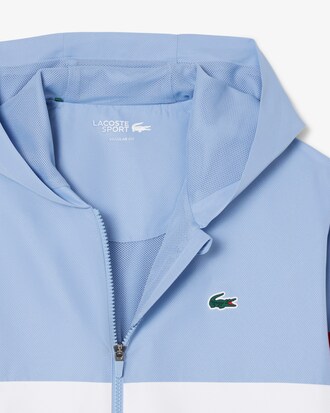 Sport-Trainingsanzug mit Colorblock-Design