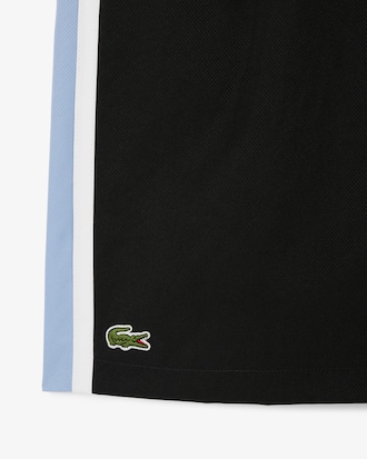 Leichte Tennisshorts mit Colorblock-Streifen