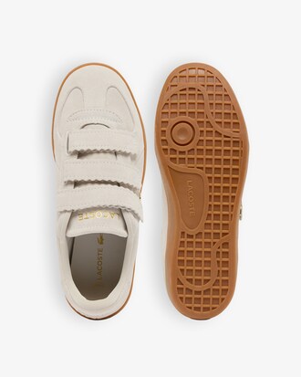 Damen-Sneakers Baseshot Pro Strap aus Wildleder