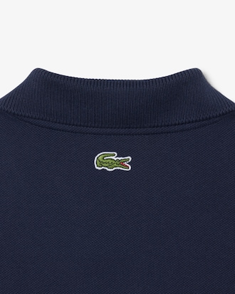 Franz&ouml;sisches Classic Fit-Polohemd aus Piqu&eacute; mit Print