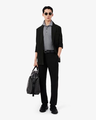 Gürtel aus glattem Leder