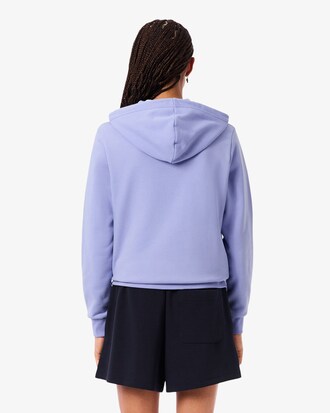 Fleece-Hoodie mit Rei&szlig;verschluss