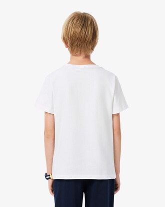 Unisex-T-Shirt aus Baumwolle mit Rundhalsausschnitt