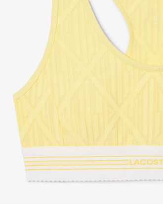 Sport-BH Runway mit Jacquard-Monogramm
