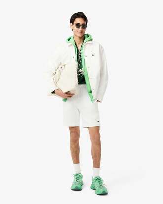 Hoodie aus Fleece mit Reißverschluss