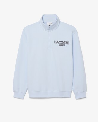 Sweatshirt aus Piqu&eacute; mit Branding