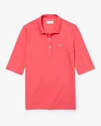 Classic Fit Damen-Poloshirt aus Petit Piqu&eacute; LACOSTE